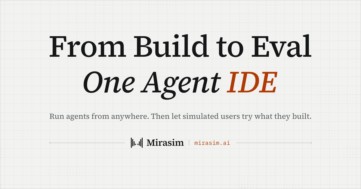 Mirasim — One Agent IDE for agentic coding: run Claude Code, Codex or Mirasim's own coding agent…
